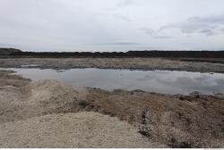 Background Gravel Quarry